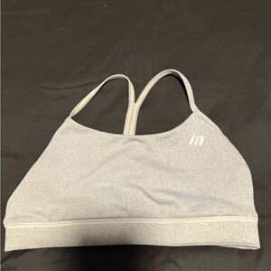 Musclenation Gray Sports Bra